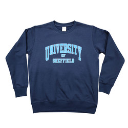 Spring, Autumn and Winter Thin Sheffield University Uniform Round-Neck Sweatshirt Long-Sleeved Jacket Sheffield Student Loose Fit Spring, Autumn and Winter Thin Sheffield University Uniform Round-Neck Sweatshirt Long-Sleeved Jacket Sheffield Student Loose Fit