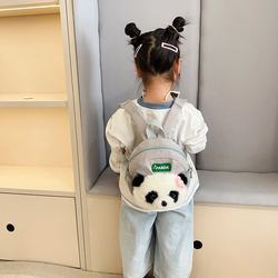 Cartoon red panda children's schoolbag kindergarten girl boy baby shoulder girl bag small backpack cute Cartoon red panda children's schoolbag kindergarten girl boy baby shoulder girl bag small backpack cute