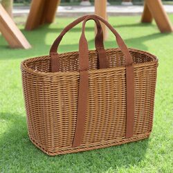 Shopping Extra Large Storage Basket Handmade Fruit Picking Box Shopping Extra Large Storage Basket Handmade Fruit Picking Box