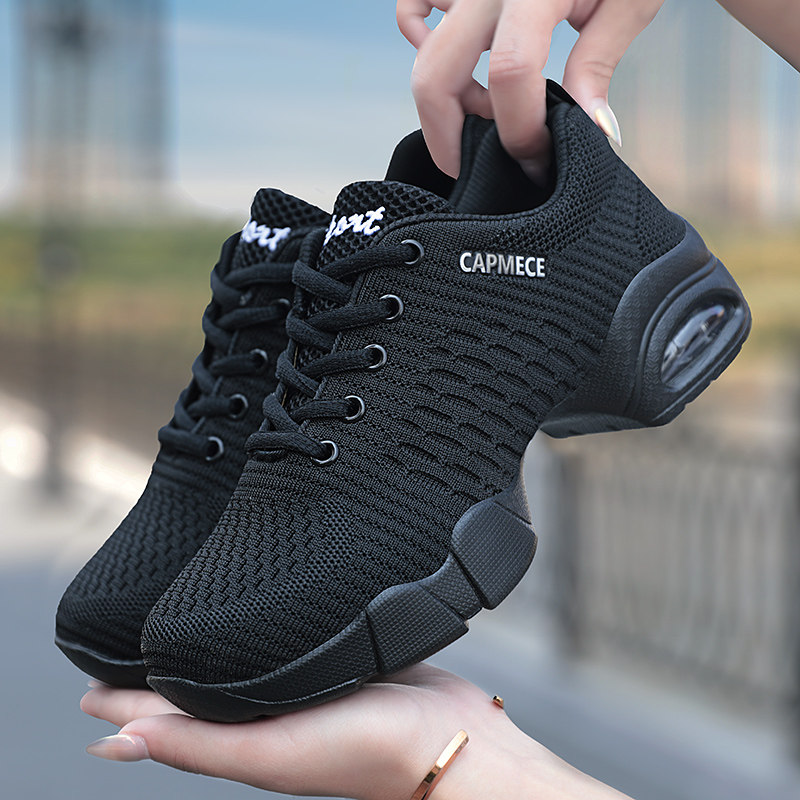 Capmece Damenschuhe zum Tanzen Niedriger Schaft