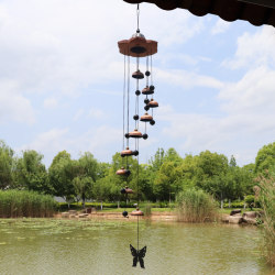 Butterfly Flower Wind Chime Hanging Decoration Outdoor Healing Style Living Room Bedroom Tassel Summer Japanese Style Grass Gift Door Decoration Bell Butterfly Flower Wind Chime Hanging Decoration Outdoor Healing Style Living Room Bedroom Tassel Summer Japanese Style Grass Gift Door Decoration Bell