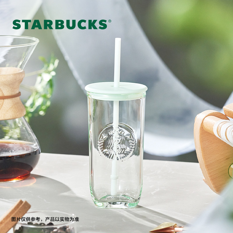 Starbucks Glass Straw Cup 301-400ml Fresh Style