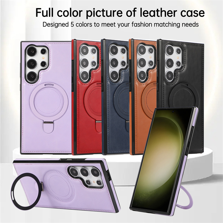 MagSafe Leather – Business S24, S24 Plus, S24 Ultra Samsung Phone Case