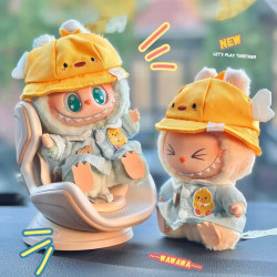 Bubble Matra Bubu car safety seat model ornament toy vinyl doll blind box seat air outlet Bubble Matra Bubu car safety seat model ornament toy vinyl doll blind box seat air outlet