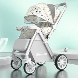 2025 New Baby Stroller Can Sit and Lie Down, Foldableing Four-Wheel Stroller with High View, Special Stroller for Baby Outings 2025 New Baby Stroller Can Sit and Lie Down, Foldableing Four-Wheel Stroller with High View, Special Stroller for Baby Outings