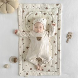 Newborn Baby Mattress, Washable Special Small Mattress, Sleeping Pad, Baby Pure Cotton Gauze Kindergarten Bedding, Cloud Pillow Newborn Baby Mattress, Washable Special Small Mattress, Sleeping Pad, Baby Pure Cotton Gauze Kindergarten Bedding, Cloud Pillow