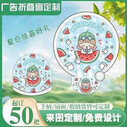 Fan Customized Advertising Fan Cartoon Frisbee Round Folding Fan Portable Internet Celebrity Promotion Support Mini Print Logo Fan Customized Advertising Fan Cartoon Frisbee Round Folding Fan Portable Internet Celebrity Promotion Support Mini Print Logo