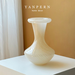 Simple, Narrow-Mouthed, High-End Glass Vase for Flower Arrangement, Fresh and Elegant Flower Vessel for Living Room Tabletop Decoration, Housewarming Gift Simple, Narrow-Mouthed, High-End Glass Vase for Flower Arrangement, Fresh and Elegant Flower Vessel for Living Room Tabletop Decoration, Housewarming Gift