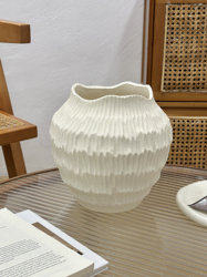 Nordic Wabi-Sabi Style Vase, Living Room Dining Table Flower Arrangement Device, Living Room Retro Art Aesthetic Vase, High-End Decorative Item Nordic Wabi-Sabi Style Vase, Living Room Dining Table Flower Arrangement Device, Living Room Retro Art Aesthetic Vase, High-End Decorative Item