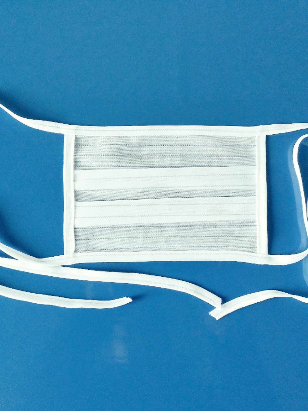 无尘车间口罩白色防静电布口罩10只装可调节绑带单双层