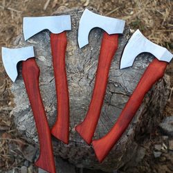 Axe Safflower Pear Wooden Plate Play Axe For Home Wedding Axe Collection Display Small Hand Axe Hand Forged Axe Safflower Pear Wooden Plate Play Axe For Home Wedding Axe Collection Display Small Hand Axe Hand Forged