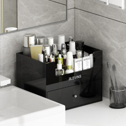 2025 New Model Washbasin Bathroom Countertop Cosmetics Storage Box Large Capacity Skincare Product Storage Rack Makeup Box 2025 New Model Washbasin Bathroom Countertop Cosmetics Storage Box Large Capacity Skincare Product Storage Rack Makeup Box