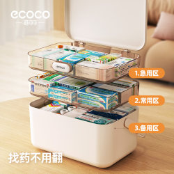 Household medicine box Home medicine box Large large capacity multi-layer medicine classification storage portable medicine box Household medicine box Home medicine box Large large capacity multi-layer medicine classification storage portable medicine box