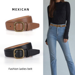 Scarecrow Belt for Women, Decorative Design, Niche Thin Belt, Versatile with Jeans, Pin Buckle Belt, Casual and Simple Scarecrow Belt for Women, Decorative Design, Niche Thin Belt, Versatile with Jeans, Pin Buckle Belt, Casual and Simple