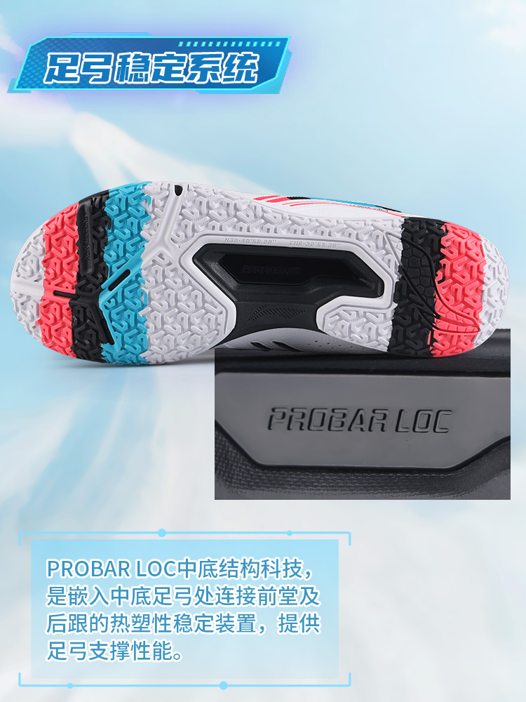 Li Ning Floor Fly II Lite Badminton Shoes - Unisex Shock