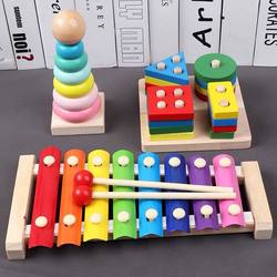 Baby and Children's Enlightenment Educational Eight-Tone Xylophone Wooden Percussion Small Xylophone 1-2-3 Weeks 4 Years Old Boys and Girls Early Education Baby Toys Baby and Children's Enlightenment Educational Eight-Tone Xylophone Wooden Percussion Small Xylophone 1-2-3 Weeks 4 Years Old Boys and Girls Early Education Baby Toys