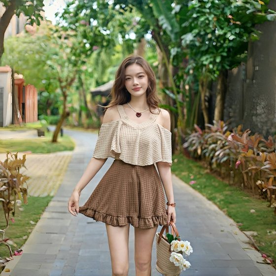 New swimsuit for women color-blocking one-piece body covering flesh to make them look slimming small breasts and arms conservative and high-end bathing hot spring vacation swimsuit
New swimsuit for women color-blocking one-piece body covering flesh to make them look slimming small breasts and arms conservative and high-end bathing hot spring vacation swimsuit