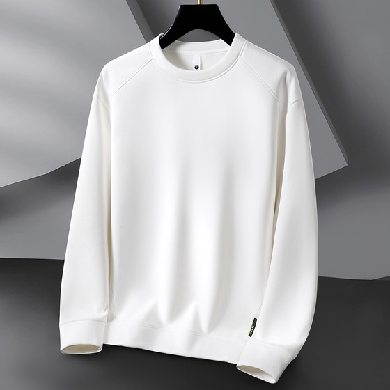 Simple solid color inner wear plus velvet sweatshirt men's winter round neck white top 2025 new hot spring and autumn long sleeves
Simple solid color inner wear plus velvet sweatshirt men's winter round neck white top 2025 new hot spring and autumn long sleeves