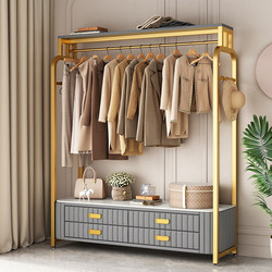 Bedside Table with Integrated Coat Rack, Floor-Standing, for Bedroom, Home, Living Room, with Drawers, Perfect for Storing Clothes at Night Bedside Table with Integrated Coat Rack, Floor-Standing, for Bedroom, Home, Living Room, with Drawers, Perfect for Storing Clothes at Night