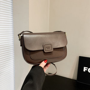 Super popular small bag women's 2025 new niche autumn and winter frosted underarm small square bag high-end single shoulder crossbody bag 
Super popular small bag women's 2025 new niche autumn and winter frosted underarm small square bag high-end single shoulder crossbody bag