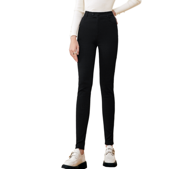 betu Baitu Women's Clothing 2024 Winter New High Waist Slimming Tight Black Stretch Small Foot Leggings
betu Baitu Women's Clothing 2024 Winter New High Waist Slimming Tight Black Stretch Small Foot Leggings