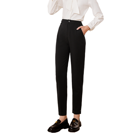 Betu hundreds of women's clothing 2024 autumn clothing new high -waisted thin commute and trousers nine -point pencil pants casual pants
Betu hundreds of women's clothing 2024 autumn clothing new high -waisted thin commute and trousers nine -point pencil pants casual pants