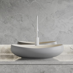 Nordic Cream-Style Hotel Ceramic Countertop Washbasin Balcony Oval Washbasin Home Use Ingot Art Basin Nordic Cream-Style Hotel Ceramic Countertop Washbasin Balcony Oval Washbasin Home Use Ingot Art Basin
