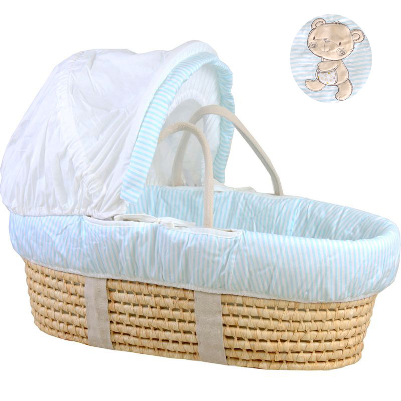 Good Grass Art Baby Hand Basket Newborn Sleeping Bed Portable