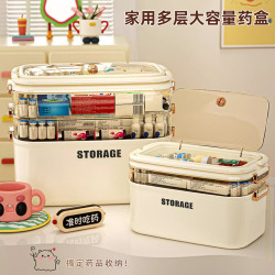 Medical box household multi-layer large capacity storage box Medical box household multi-layer large capacity storage box