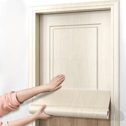 Self-Adhesive Waterproof Furniture Cover-Up Stickers for Old Wooden Doors, Thickened Wood Grain Stickers for Renovating the Entire Wooden Door Self-Adhesive Waterproof Furniture Cover-Up Stickers for Old Wooden Doors, Thickened Wood Grain Stickers for Renovating the Entire Wooden Door