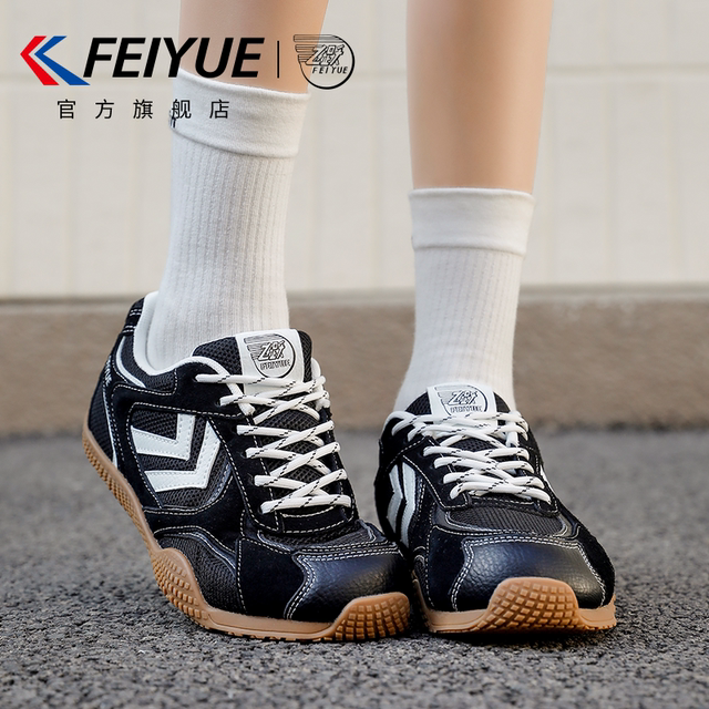 feiyue/feiyue women's shoes sports racing shoes women's 2025 autumn and winter new hot style retro versatile moral training shoes feiyue/feiyue women's shoes sports racing shoes women's 2025 autumn and winter new hot style retro versatile moral training shoes