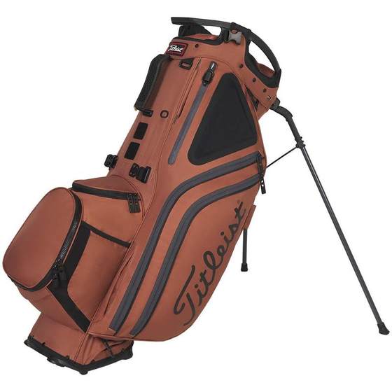 Titleist Men's Golf Bag Portable Standing Partition Storage Lightweight Brown Multi-Pocket
Titleist Men's Golf Bag Portable Standing Partition Storage Lightweight Brown Multi-Pocket