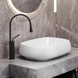 Nordic Style Ceramic Washbasin Countertop Basin Art Basin Bathroom Basin Washbasin Oval White Basin Sink Nordic Style Ceramic Washbasin Countertop Basin Art Basin Bathroom Basin Washbasin Oval White Basin Sink