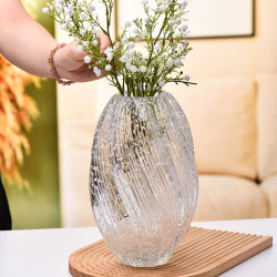 Flan Crystal Creative Light Luxury Luminous Maltose Vase High-End Flower Arrangement Rose Fresh Flowers Hydroponic Glass Vase Ornament Flan Crystal Creative Light Luxury Luminous Maltose Vase High-End Flower Arrangement Rose Fresh Flowers Hydroponic Glass Vase Ornament