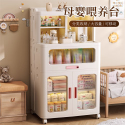 53-65cm Foldable Baby Feeding Table Sideboard Magnetic Storage Cabinet Toy Storage Cabinet Snack Storage Rack 53-65cm Foldable Baby Feeding Table Sideboard Magnetic Storage Cabinet Toy Storage Cabinet Snack Storage Rack