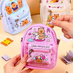Complete set of Kapibala mini schoolbags Complete set of Kapibala mini schoolbags