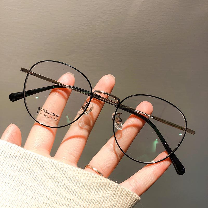 Lunettes rétro pour myopie Xing Language 5528 avec monture en titane