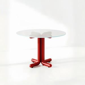 Bauhaus round coffee table office leisure table modern simple living room designer tempered glass negotiation small round table Bauhaus round coffee table office leisure table modern simple living room designer tempered glass negotiation small round table