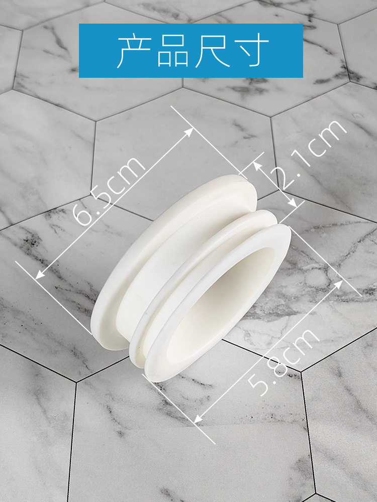 2 Tappi Silicone Per Scarico Pavimento - Anti Odore Con Gel Di Silice Per Bagno E Cucina - Foto 9