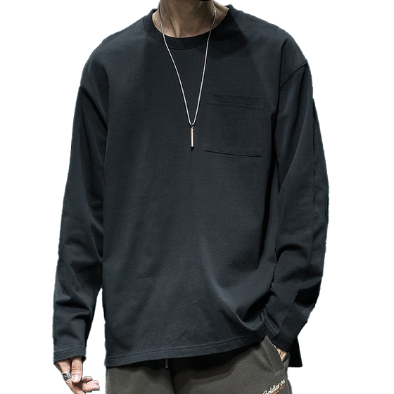American fashion brand men's long-sleeved T-shirt loose plus fat plus size versatile autumn sports and casual round neck top trendy
American fashion brand men's long-sleeved T-shirt loose plus fat plus size versatile autumn sports and casual round neck top trendy