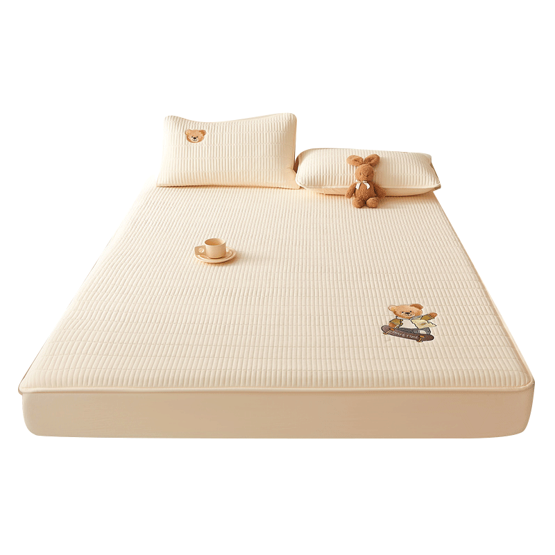 Class A soybean cotton mattress cover single piece bed cover dust cover full cover Simmons mattress protective cover 2025 new model 
Class A soybean cotton mattress cover single piece bed cover dust cover full cover Simmons mattress protective cover 2025 new model