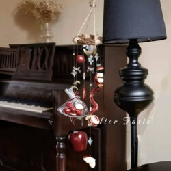 Spring Blossoms and Autumn Fruits | Happy Growing up Apple Wind Chime Bell Pendant Gift Original Hanging Decoration Wind Chime DIY Material Kit Spring Blossoms and Autumn Fruits | Happy Growing up Apple Wind Chime Bell Pendant Gift Original Hanging Decoration Wind Chime DIY Material Kit