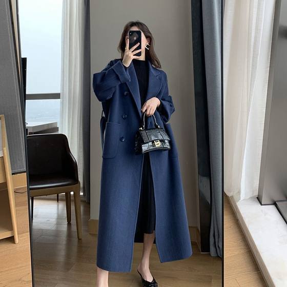 2025 autumn and winter new wool coat for women mid-length fat MM slim, loose and fashionable over-the-knee large size women's woolen coat
2025 autumn and winter new wool coat for women mid-length fat MM slim, loose and fashionable over-the-knee large size women's woolen coat