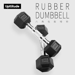 Upttitude Men's Fitness Home Dumbbells, Rubber-Coated Solid Cast Iron Gym-Specific Dumbbells, Heavy Weight Upttitude Men's Fitness Home Dumbbells, Rubber-Coated Solid Cast Iron Gym-Specific Dumbbells, Heavy Weight