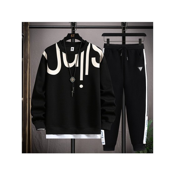 Trendy and personalized round neck sweatshirt-year-old boy junior high school students long-sleeved teen casual suit
Trendy and personalized round neck sweatshirt-year-old boy junior high school students long-sleeved teen casual suit