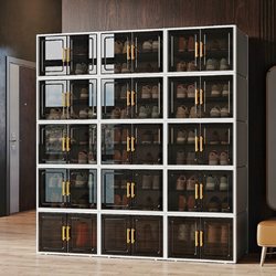 Shoe Cabinet for Home Entrance 2025 Multi-Layer Transparent Shoe Box Storage Cabinet Integrated Wall-Mounted Plastic Shoe Rack Shoe Cabinet for Home Entrance 2025 Multi-Layer Transparent Shoe Box Storage Cabinet Integrated Wall-Mounted Plastic Shoe Rack