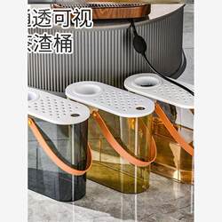 Air conditioner water connection bucket condensed water special tea brewing table tray indoor wastewater mop bucket rectangular and thick Air conditioner water connection bucket condensed water special tea brewing table tray indoor wastewater mop bucket rectangular and thick