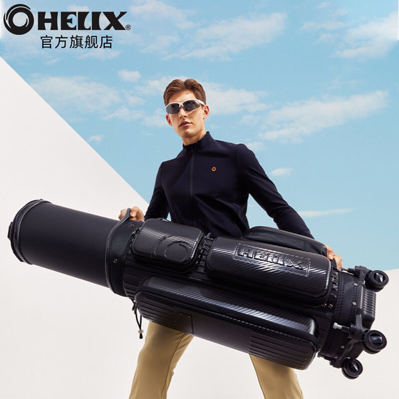 HELIX Helix Golf Aviation Bag Armor Series Carbon Fiber Hard Shell Fully Protective Checking
HELIX Helix Golf Aviation Bag Armor Series Carbon Fiber Hard Shell Fully Protective Checking