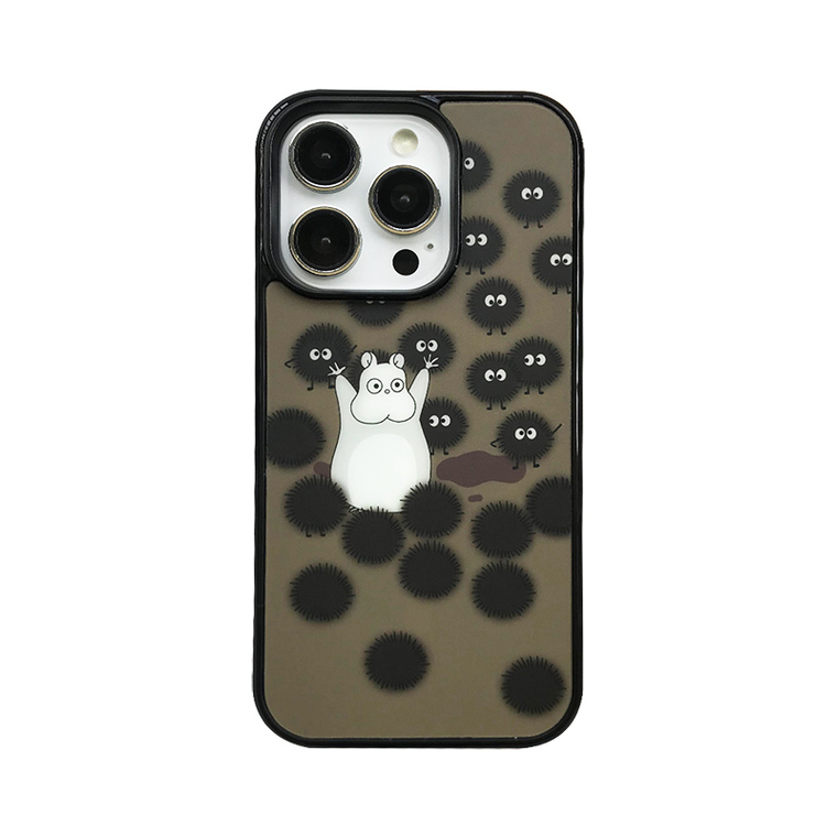 Moomin Cartoon New With Socket Grip Stand 15, 14, 13, 12 iPhone Case