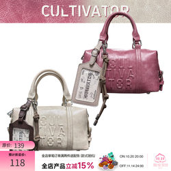 Cultivator Original Niche Retro Versatile Color-Blocking Card Holder Crossbody Boston Pillow Bag 2025 Spring New Model Cultivator Original Niche Retro Versatile Color-Blocking Card Holder Crossbody Boston Pillow Bag 2025 Spring New Model
